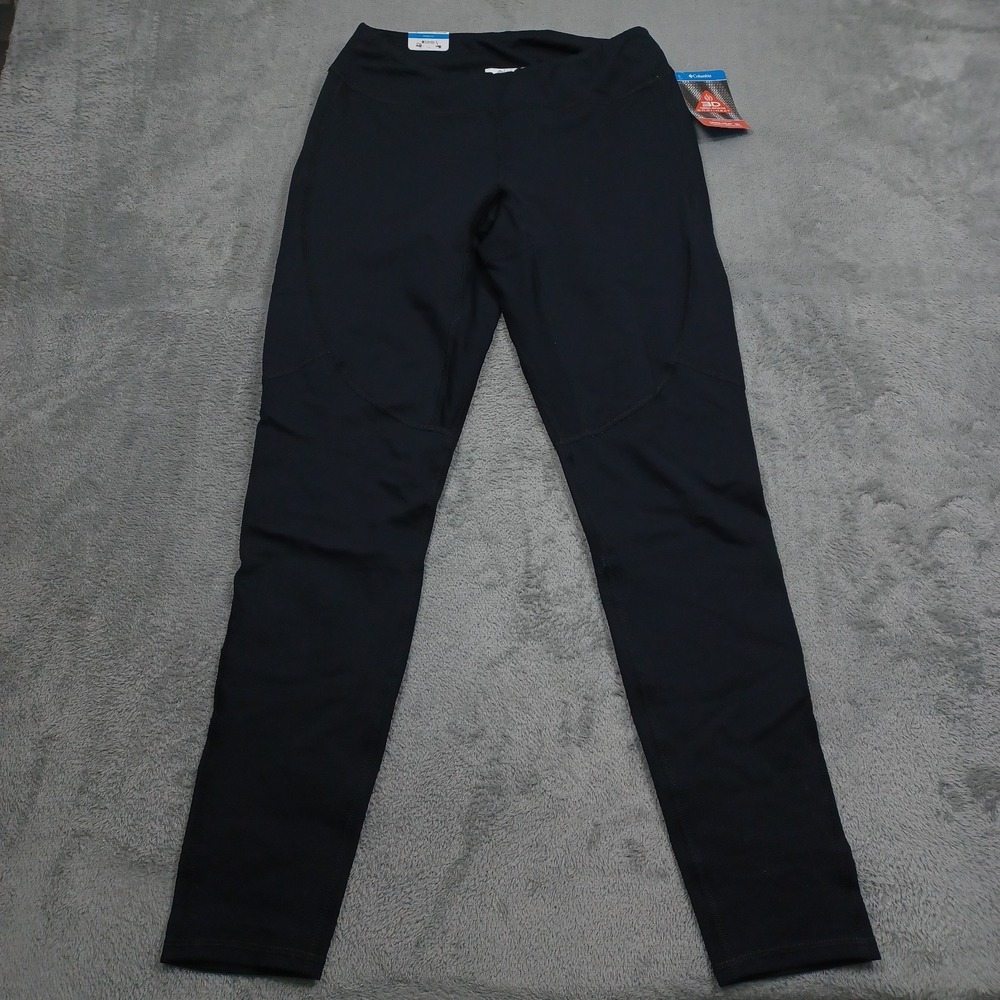 Columbia Leggings Womens Medium Black Omni Heat Outdoor NWT